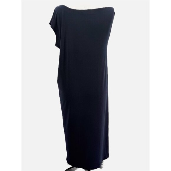 Norma Kamali Drop Shoulder Mini Dress navy S - Picture 4 of 12
